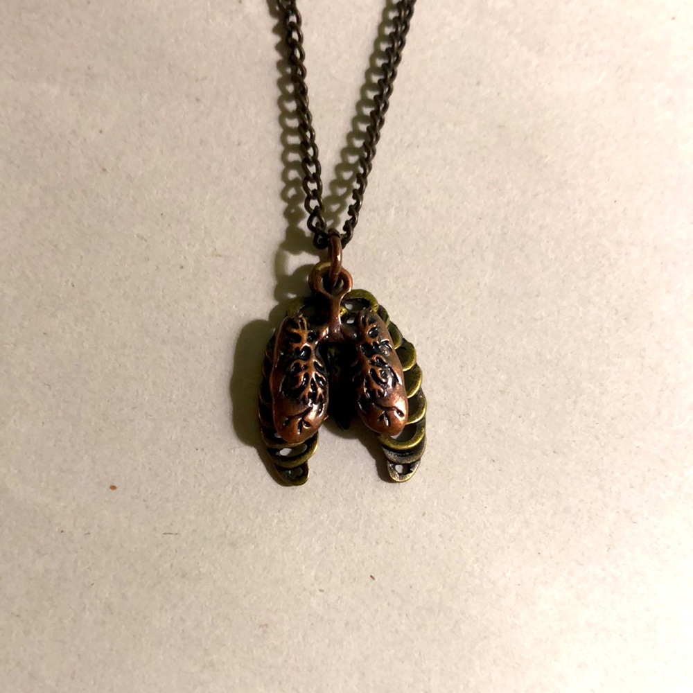 Air In My Lungs Oddity Necklace
